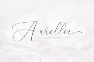 Aurellia Font: Elegant Script for Editorial Design