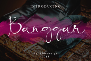Banggar Font: Elevating Campaign Visuals with Classy Type
