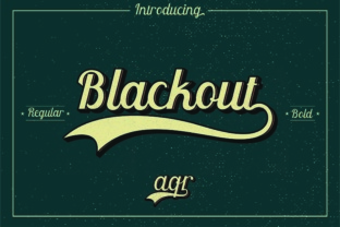 Blackout Font Review: A Modern Logotype for Bold Branding