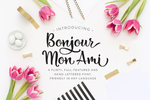 Bonjour Mon Ami Font: A Web Designer’s Layout Review