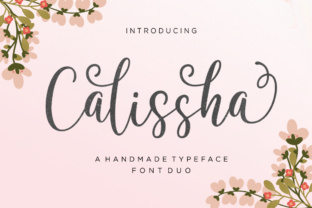 Calissha Duo Font Review for Web Design