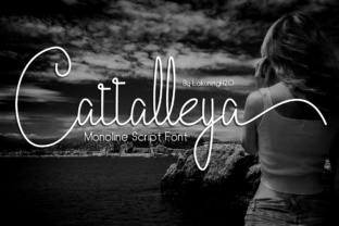 Cattalleya Font: Elegant Script for Handmade Products