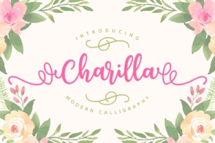 Charilla Font: Modern Calligraphy for Web Design