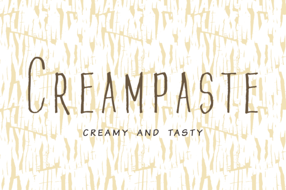 Creampaste Font: A Soft Script for Editorial Design