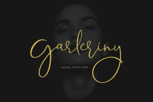 Garleriny Font: Handmade Charm for Makers