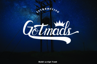 Gotmads Font: Painterly Typography for Web Design