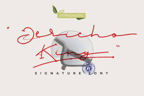 Jericho King Font: Modern Script for Web Design