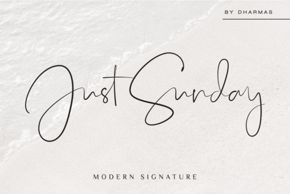 Just Sunday Font: Elevating Campaign Visuals