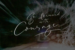 Long Night Font: Testing a Handwritten Script for Branding