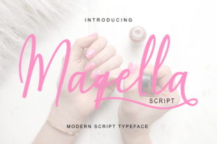 Maqella Font: Handcrafted Charm for Makers