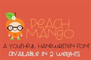 Peach Mango Font Review for Web Design