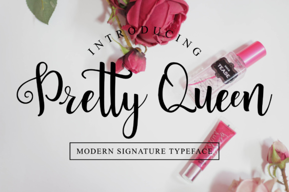 Pretty Queen Font: Elevate Your Small Business Brand