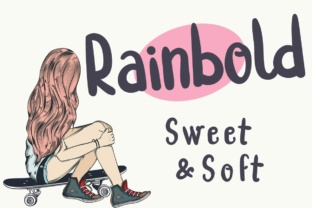 Rainbold Font: Soft Typography for Editorial Design