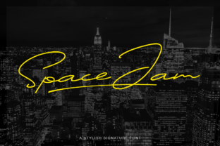 Space Jam Font: A Handmade Typeface for Editorial Design