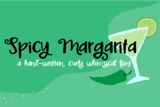 Spicy Margarita Font: Whimsical Type for Digital Campaigns