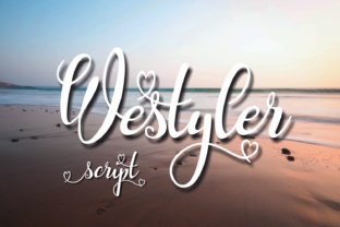 Westyler Font: Effortless Swashes for Handmade Products