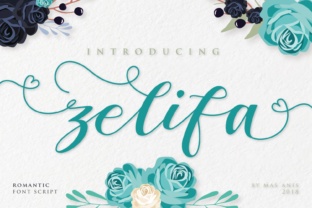 Zelifa Font: Testing a Modern Script for Brand Identity